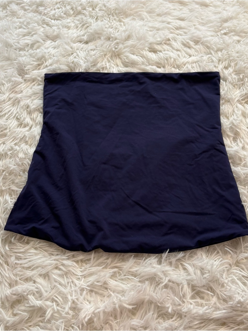 🍟amazon navy blue tube top medium